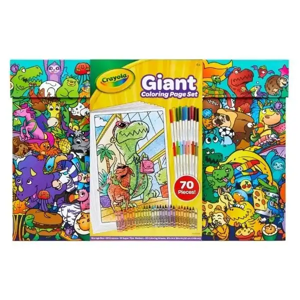 Giant Coloring Page Art Set
