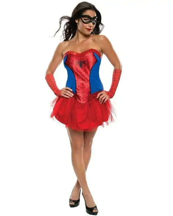 Marvel Spider Lady Tutu Dress Womens Superheroine Costume