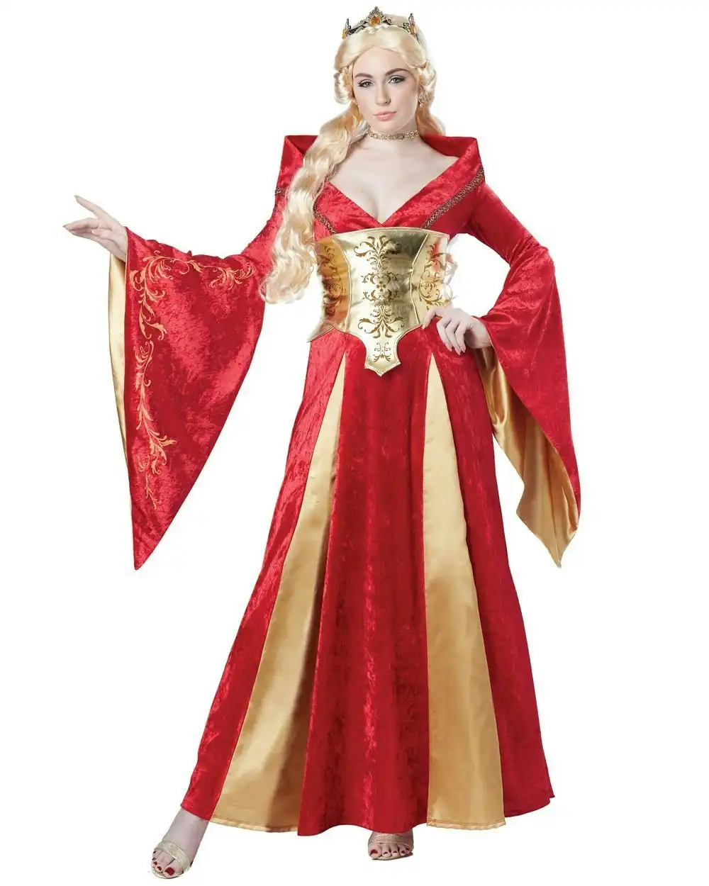 Deluxe Medieval Queen Game Thrones Womens Costume