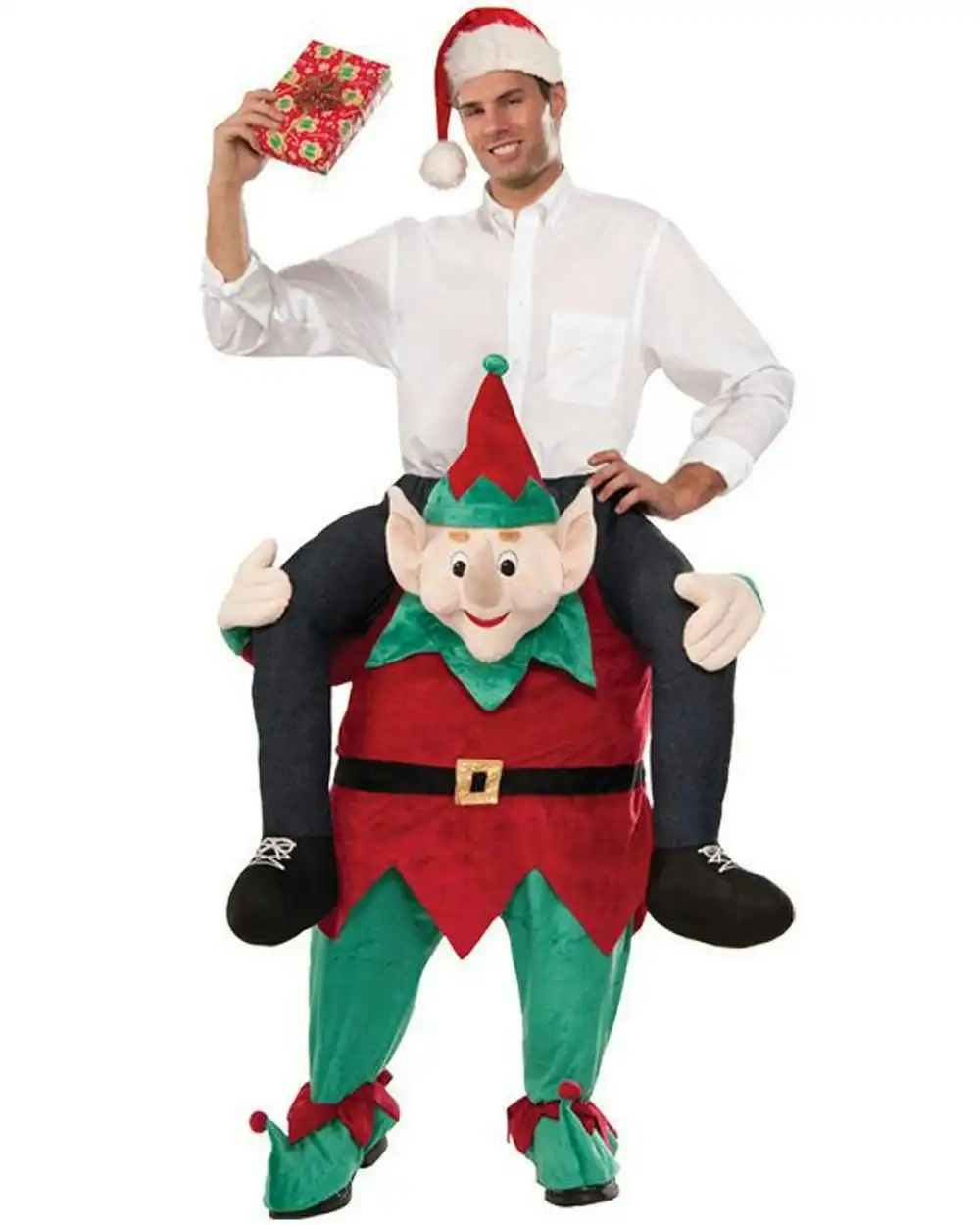 Carry On Elf Christmas Costume Suit