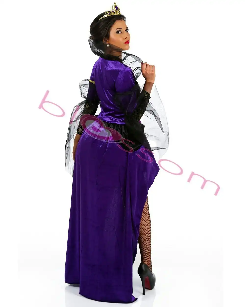 Purple Maleficent Evil Queen Womens Costume