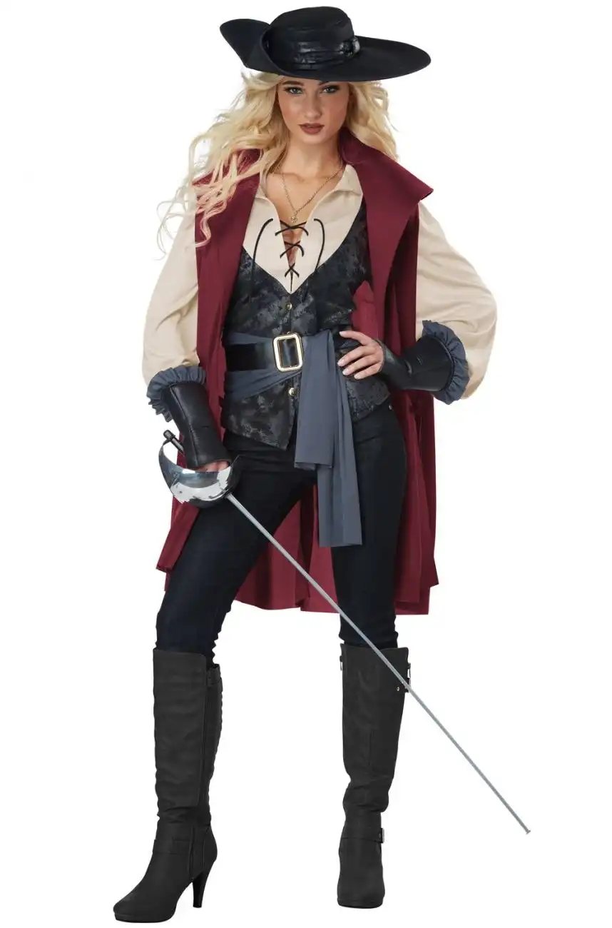 Lady Musketeer Womens Costume