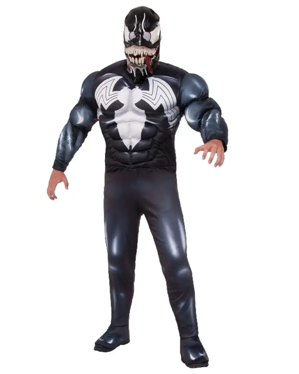 Venom Deluxe Spiderman Mens Costume