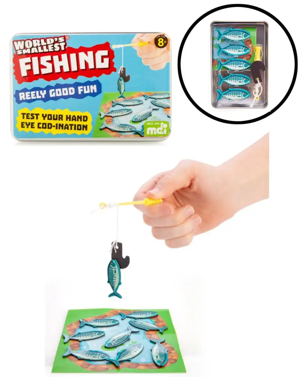 World's Smallest Fishing Game