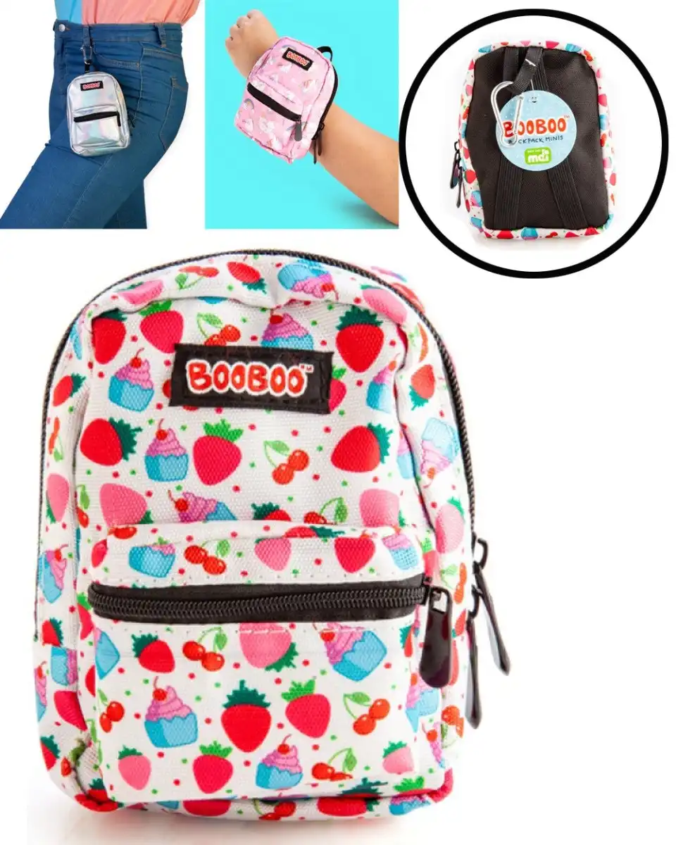 Strawberries BooBoo Backpack Mini
