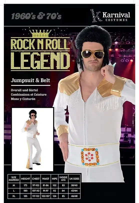 Rock N Roll Legend Mens Costume