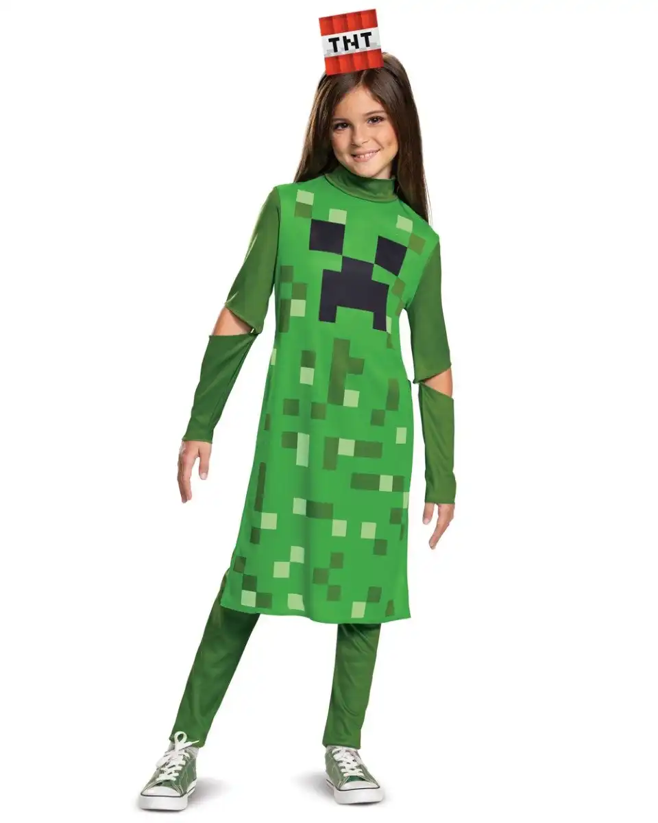 Minecraft Creepy Girl Classic Child Costume