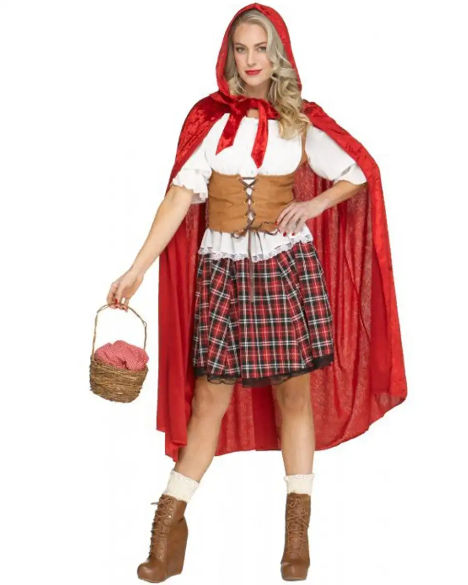 Red Riding Hood Dress Up Womens Costume