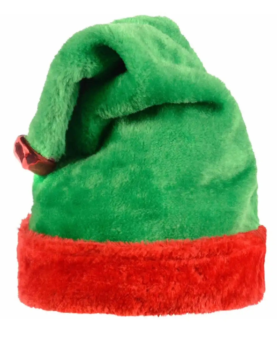 Plush Santa Helper Elf Hat