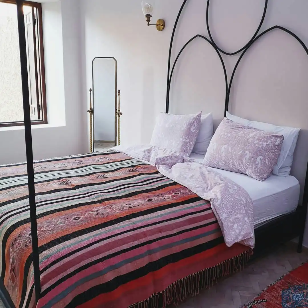 Zohi Interiors Moroccan Hanbel Rug/Blanket - Clearance