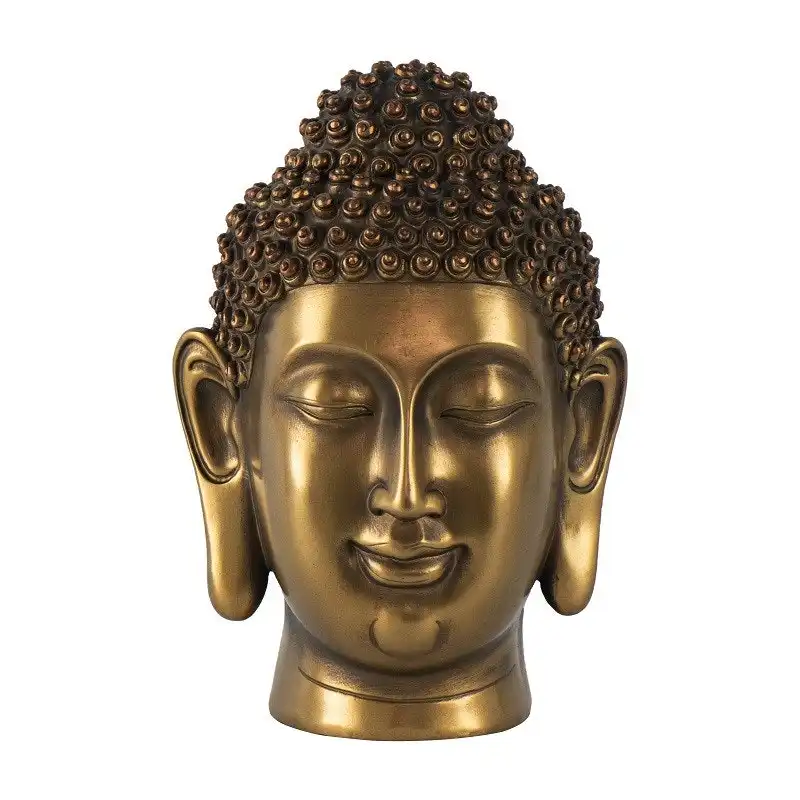 DD Design Golden Buddha Statue Head