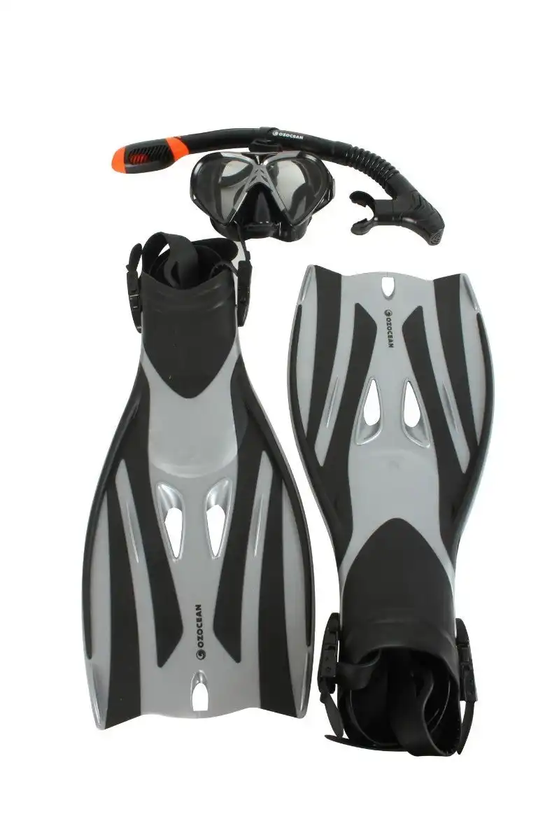 MASK FIN and SNORKEL SET - ROTTO ADULT
