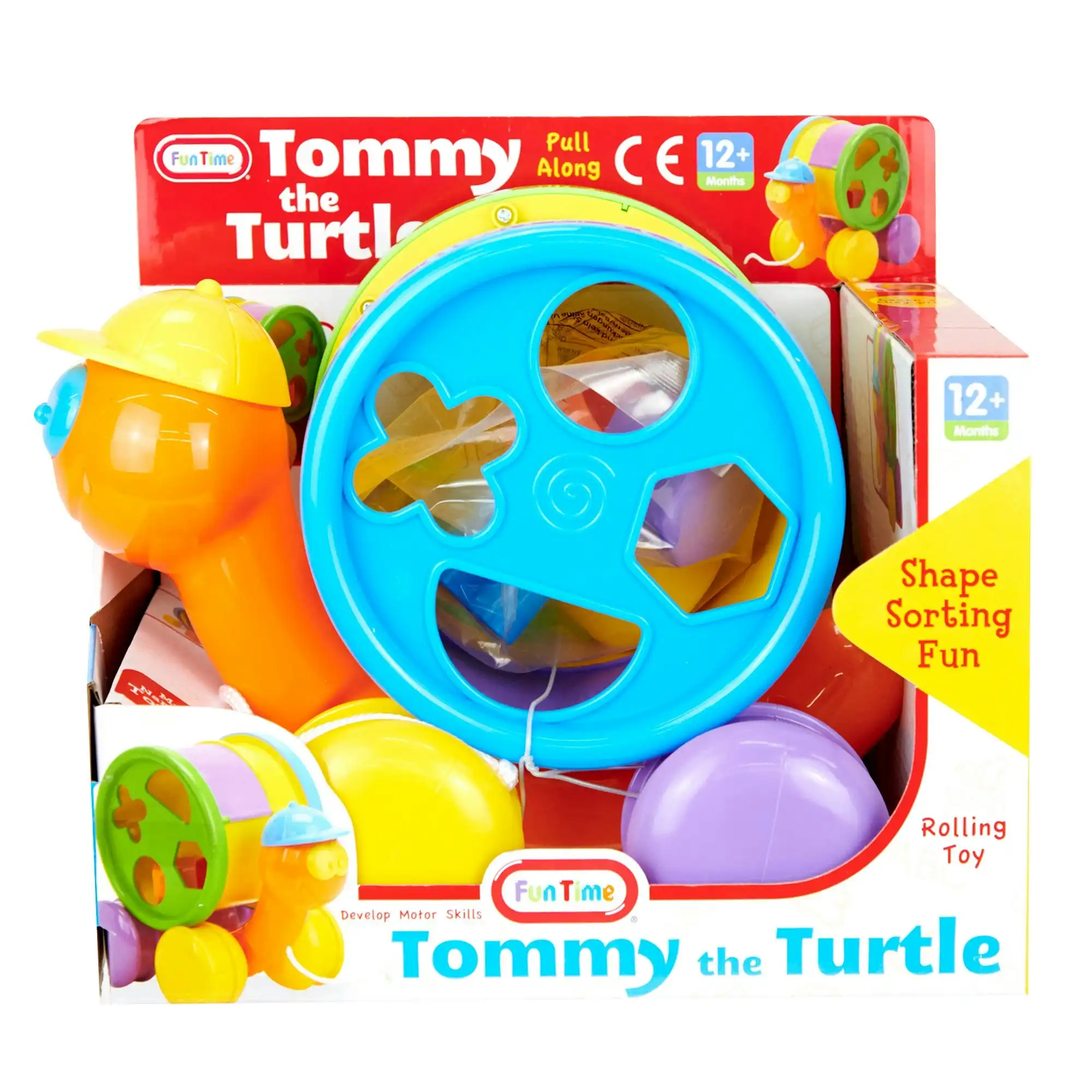 Funtime Tommy The Turtle Pull Along
