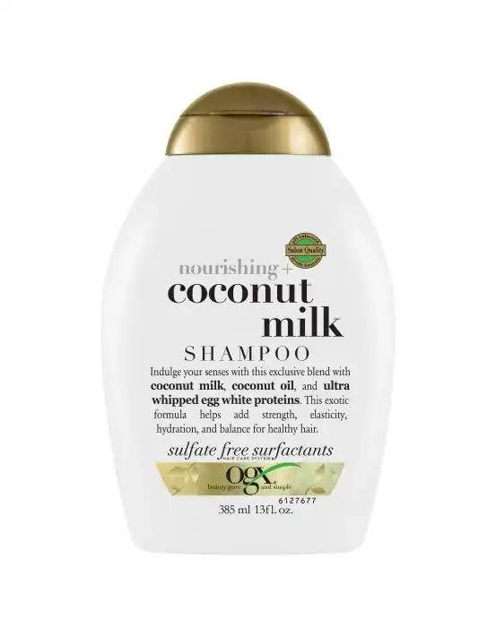 OGX Nourishing + Coconut Milk Shampoo 385mL