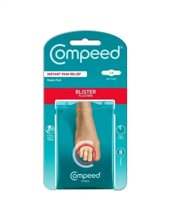 COMPEED Blister Plasters On Toes 8 pack