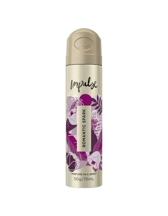Impulse Romantic Spark Body Spray 75ml