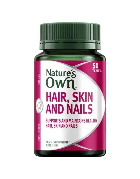 Nature's Own Hair Skin & Nails 50 Tablets