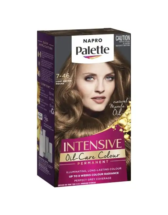 Napro Palette Permanent Hair Colour 7-46 Light Brown Mocha