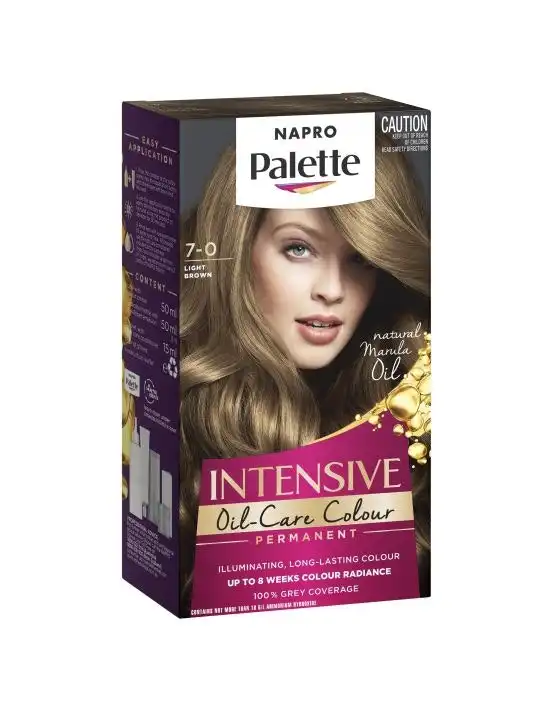 Napro Palette Permanent Hair Colour 7-0 Light Brown