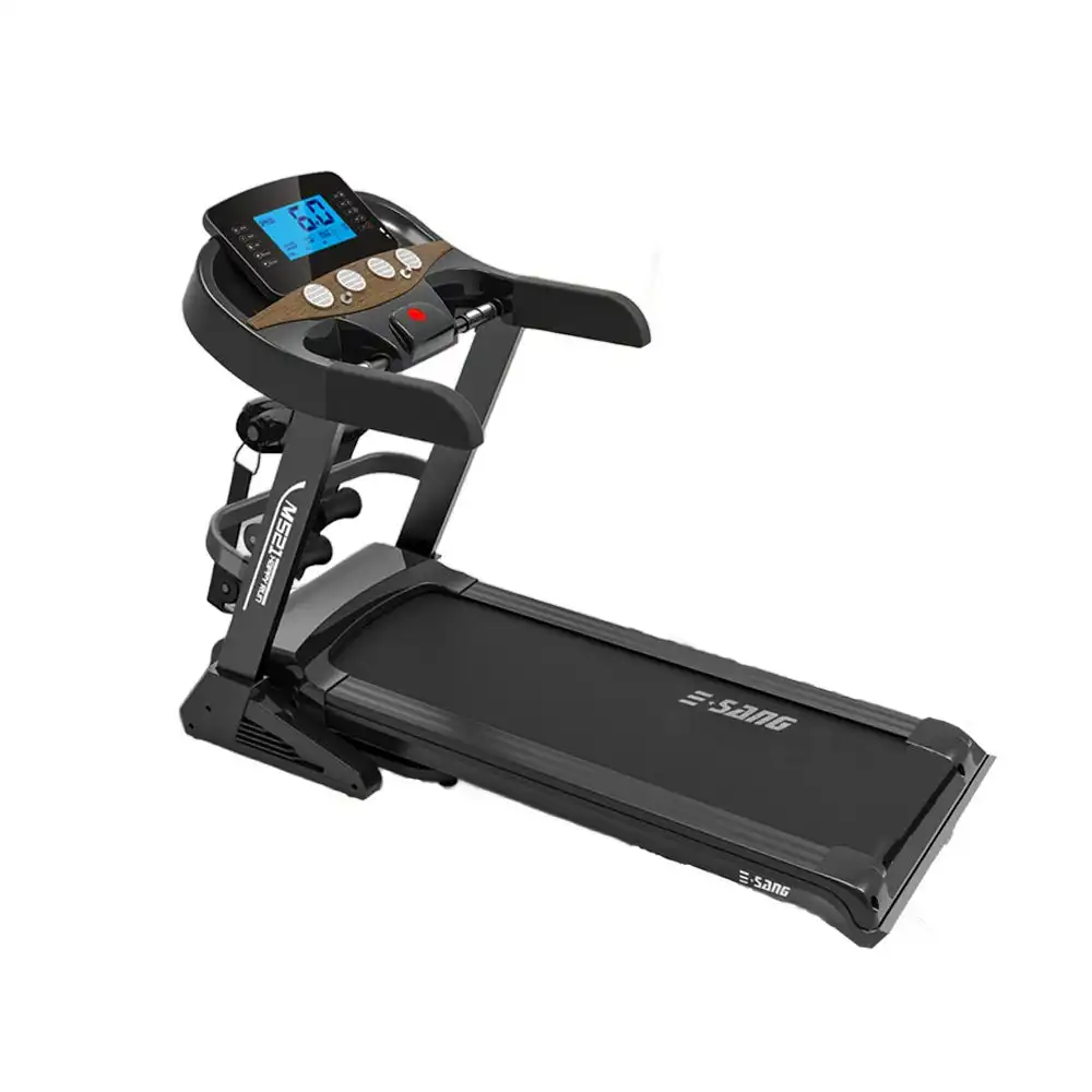 JMQ Fitness G4208 1.25HP 220V Diamond Pattern Foldable Home Treadmill