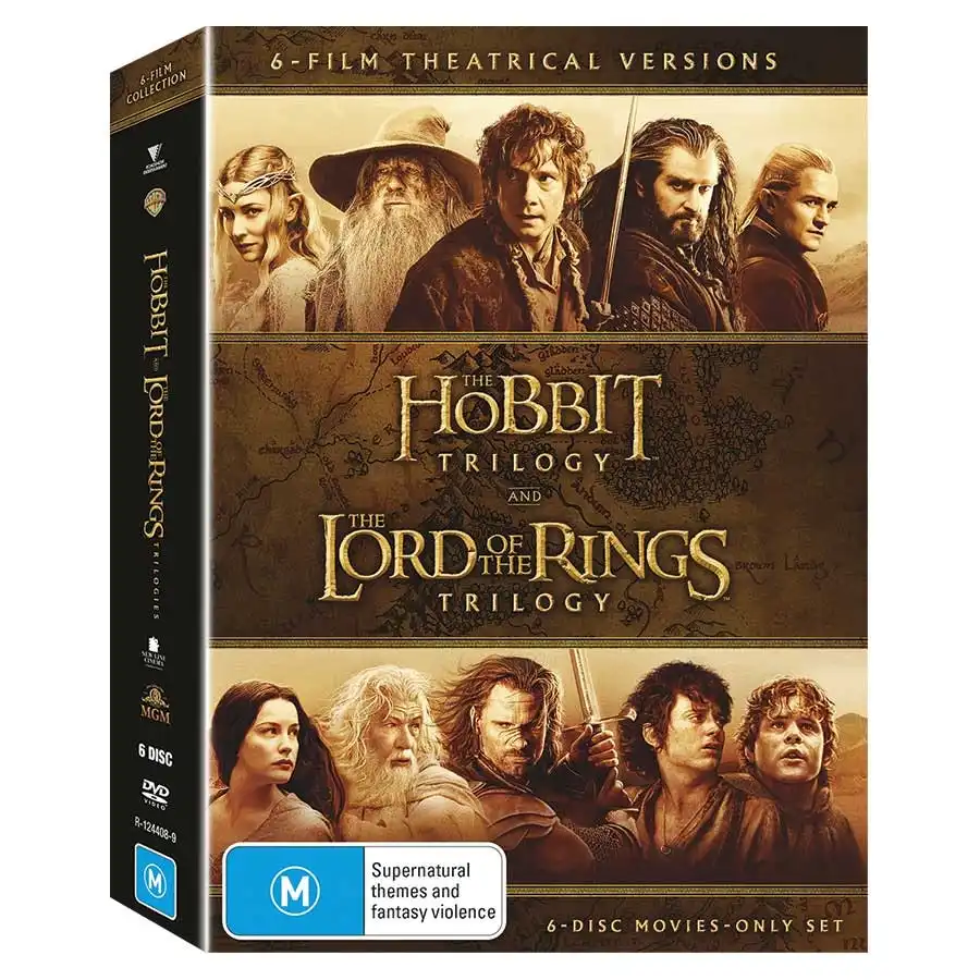 The Hobbit & Lord of the Rings DVD Collection DVD