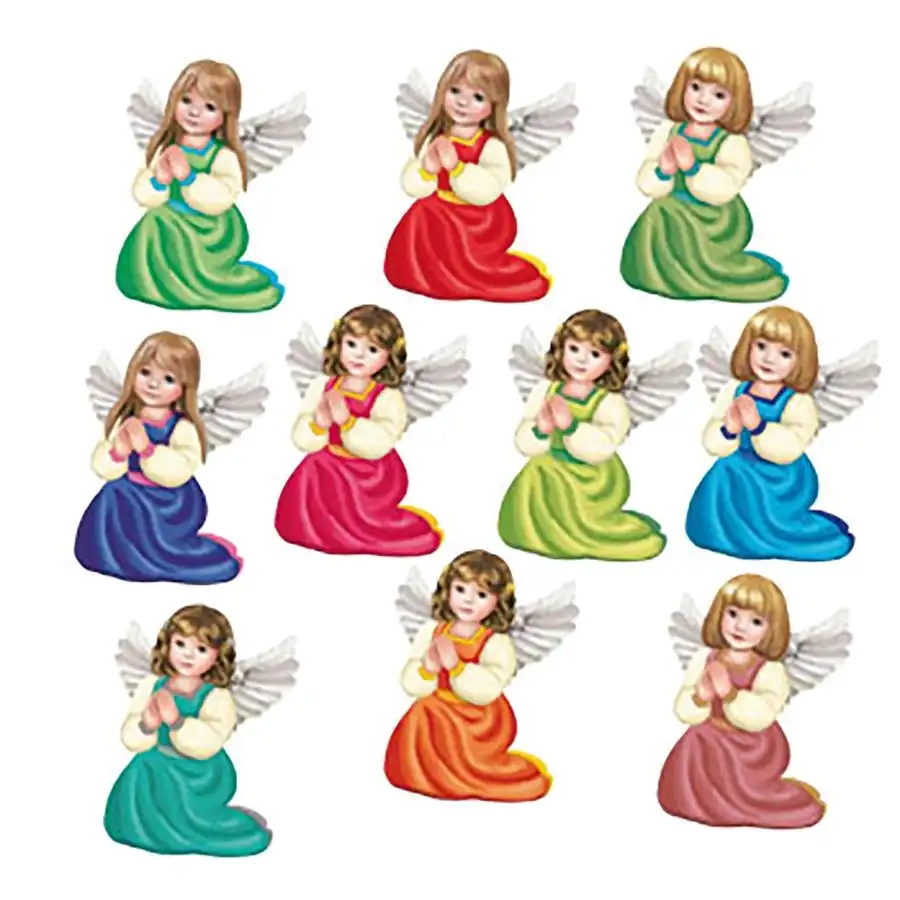 Easy 3D Angels Praying Card Toppers- Paper Crafts