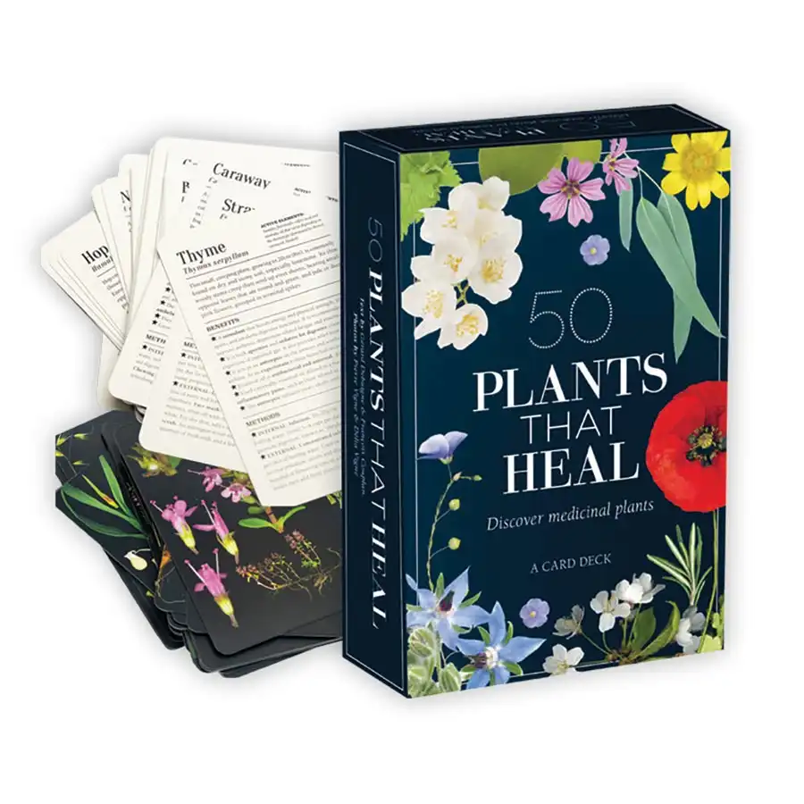 50 Plants That Heal Card Deck