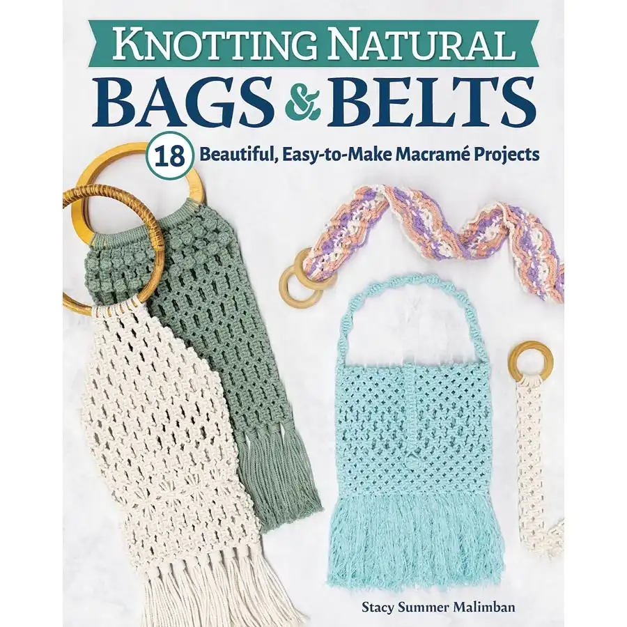 Knotting Natural Bags & Belts- Book