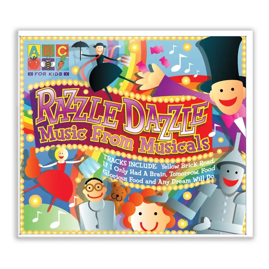 Razzle Dazzle Musicals (15 Tracks) CD DVD