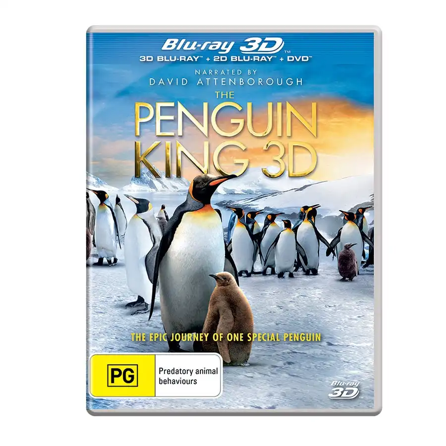 The Penguin King 3D Blu-ray DVD