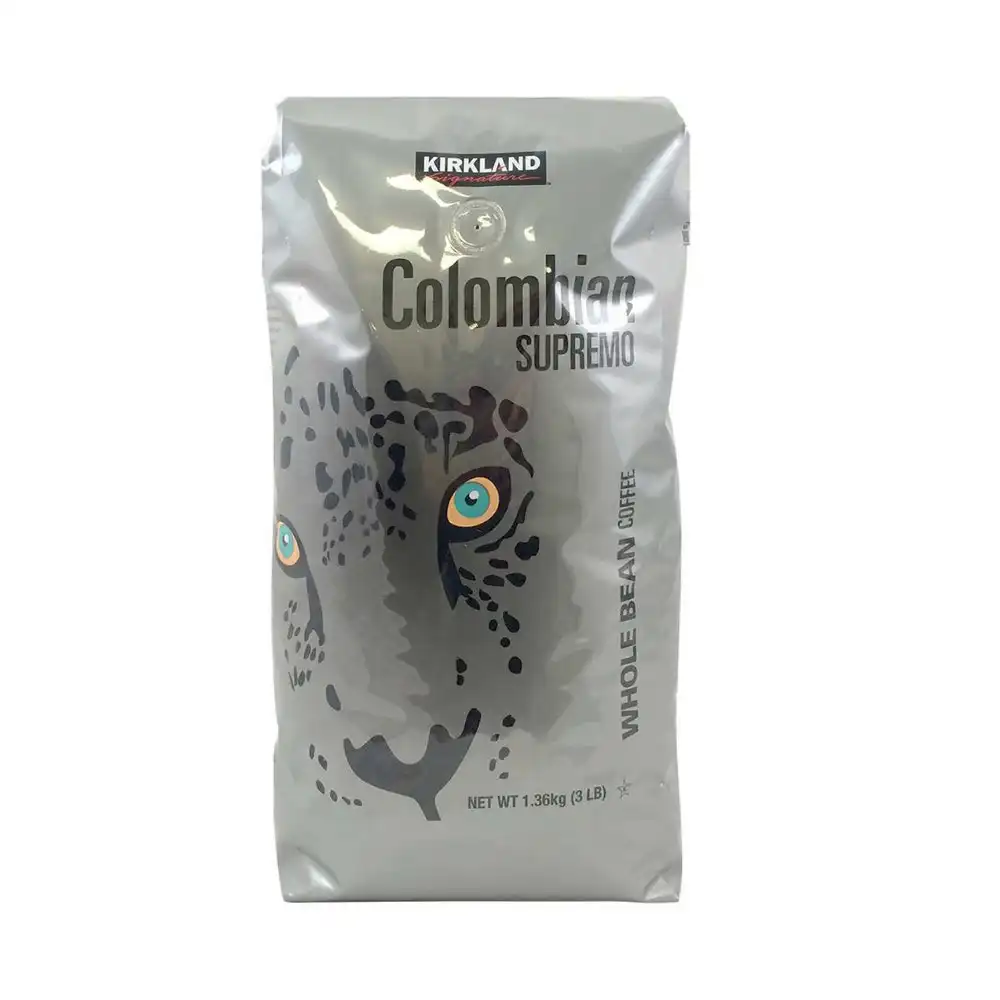 Kirkland Signature Colombian Whole Coffee Beans 1.36kg