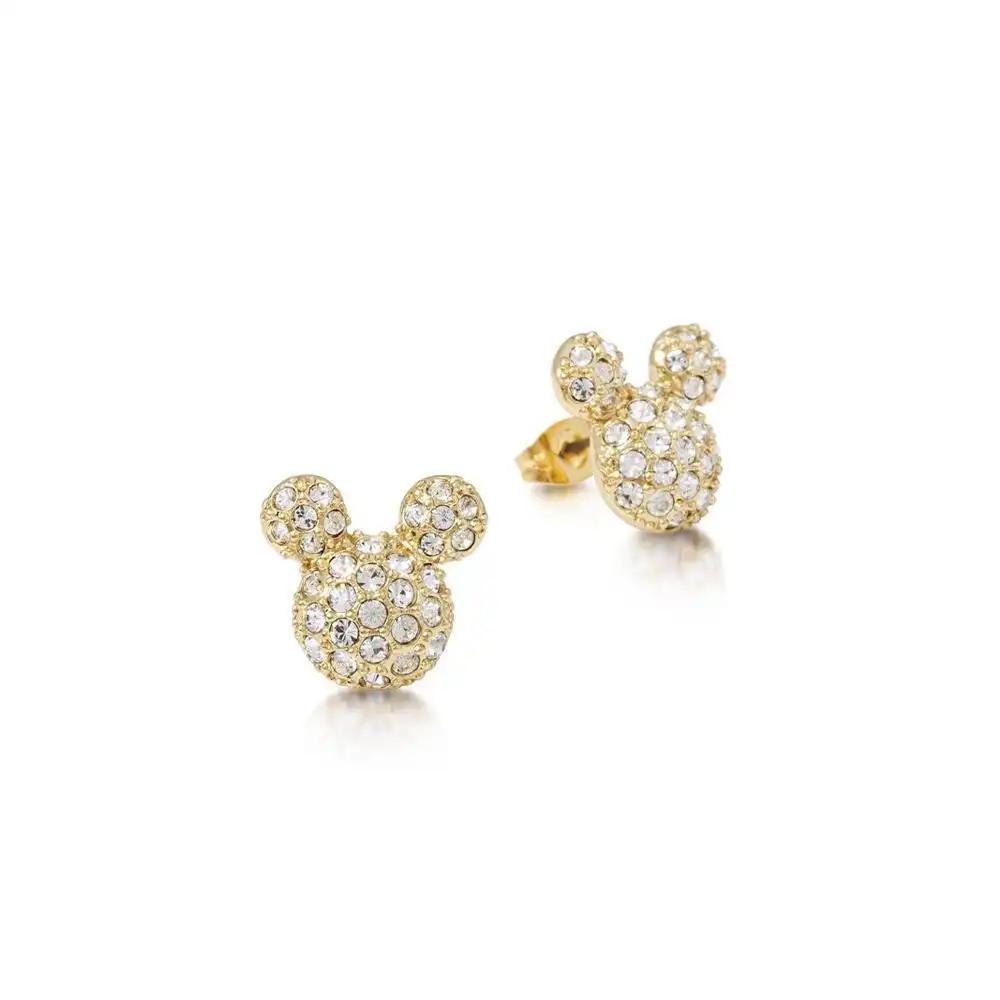 Disney Mickey Mouse Pave Stud Earrings