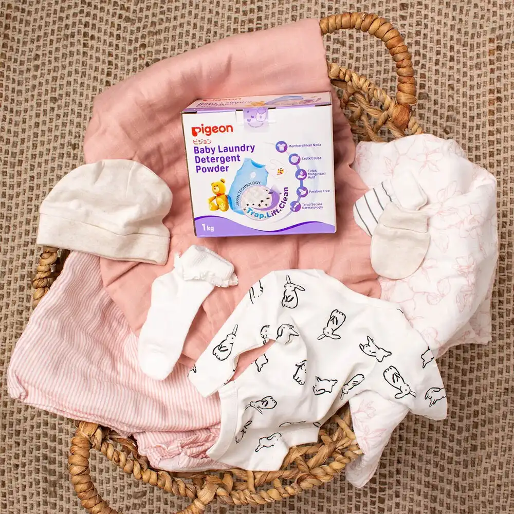 PIGEON 3kg Laundry Detergent Powder for Sensitive Skin Baby/Infant/Kids Clothes