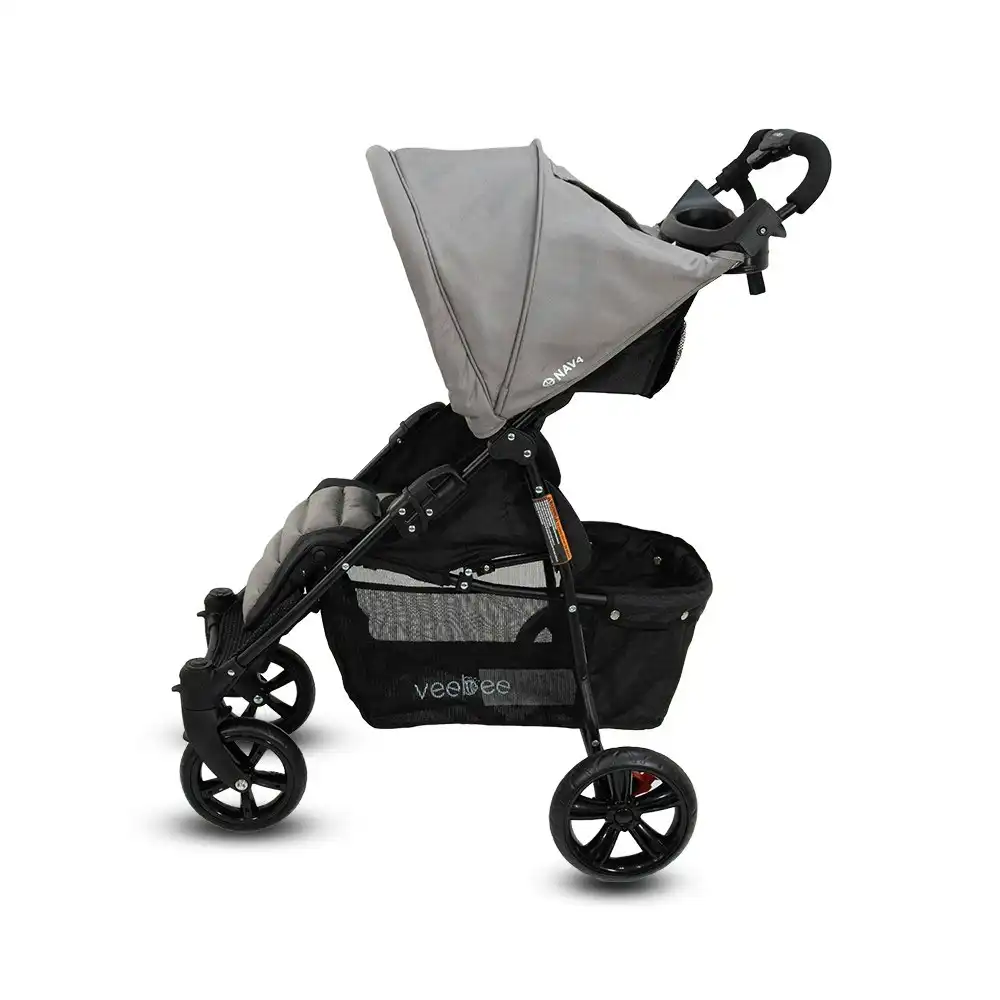 VeeBee Nav 4 100cm Stroller/Pram Foldable Kids/Toddler Newborn Baby 0m+ Fauna