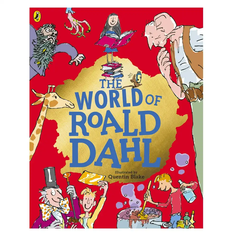 The World Of Roald Dahl Paperback Kids/Children Quentin Blake Picture Story Book
