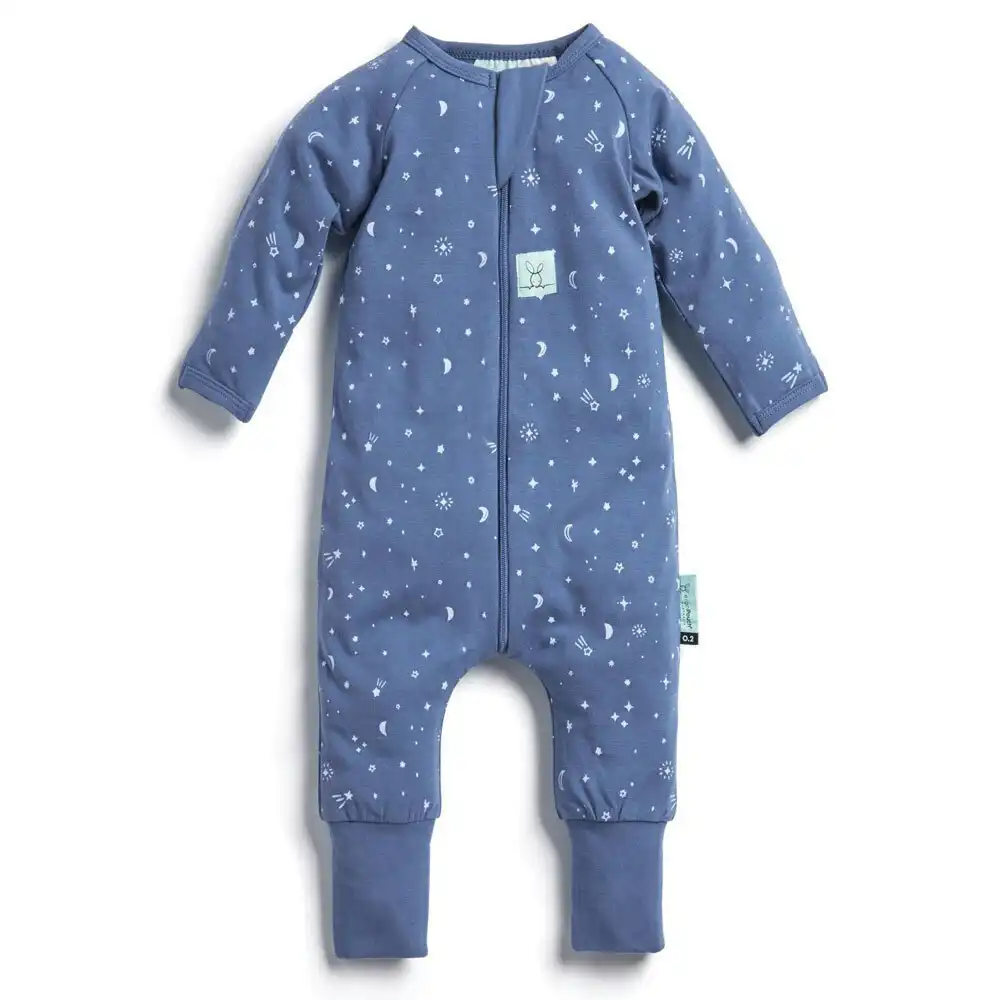 ergoPouch Long Sleeve Layers/Sleep Baby Organic Cotton TOG 1.0 Night Sky
