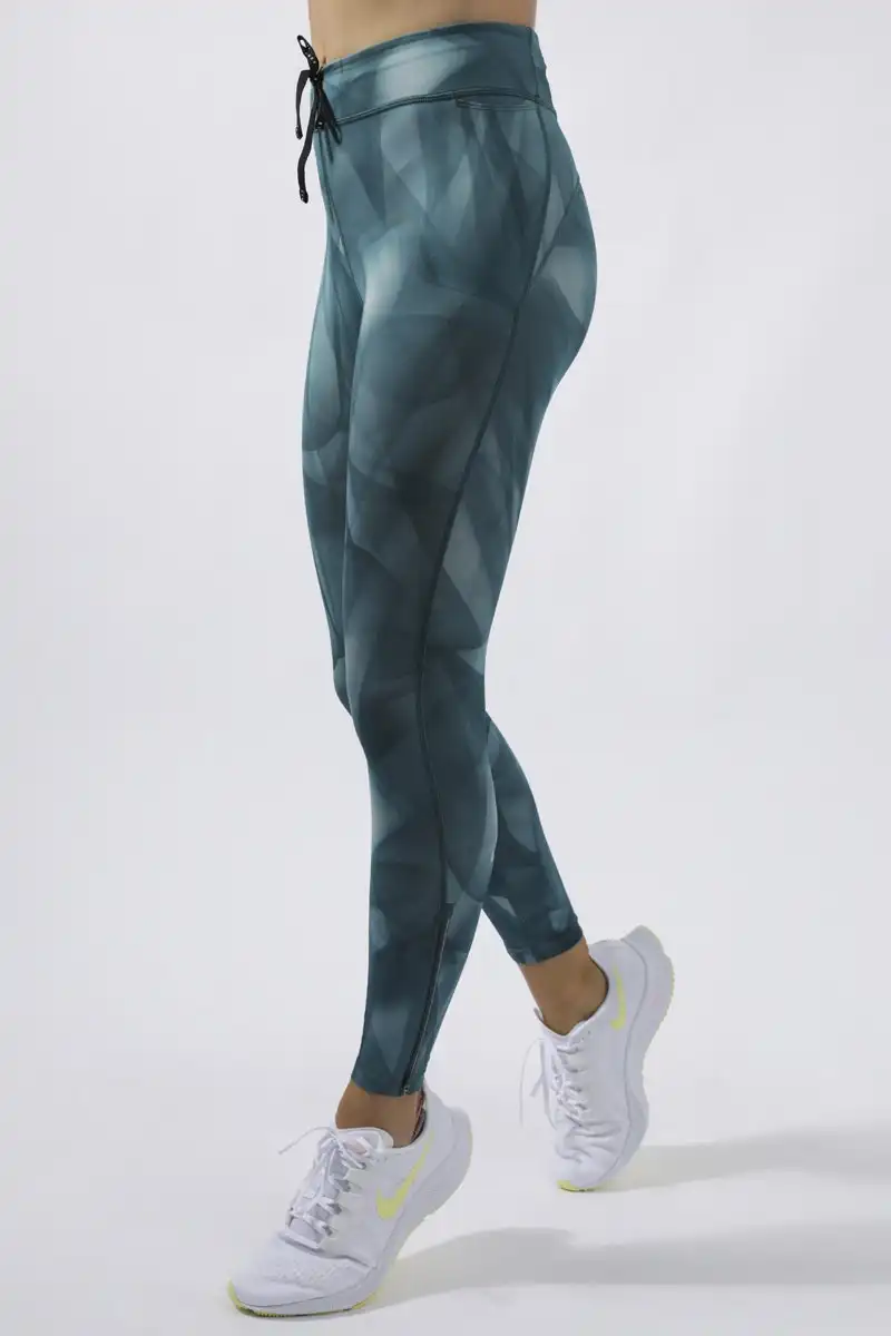 Nike Women's Epic Faster Run Division 7/8 Running Tights - Blue