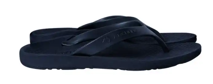 Archline Orthotic Thongs Arch Support Shoes Medical Footwear Flip Flops - Navy