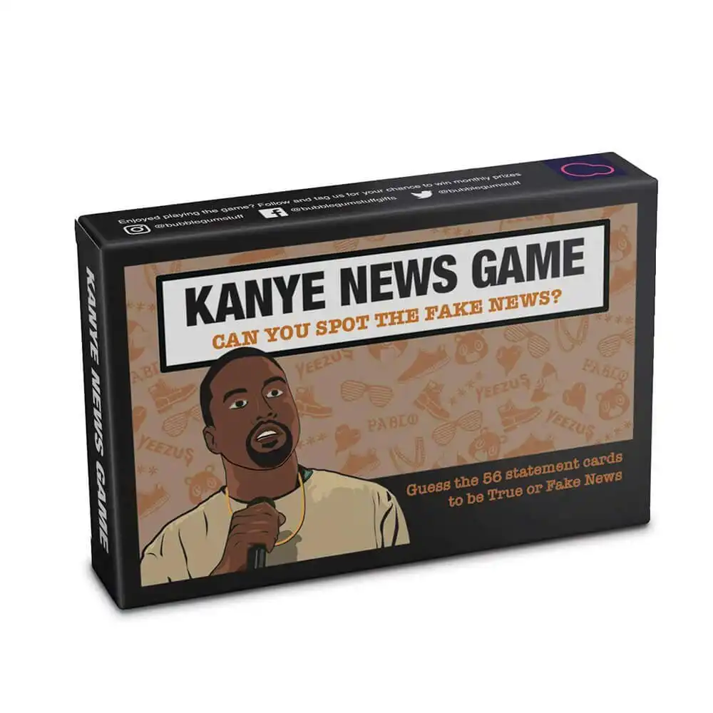 Bubblegum Stuff Fake News Game Kanye Edition