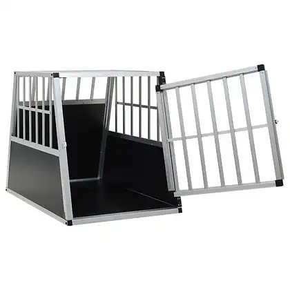 Vehicle Transport Dog Cage - Single Door