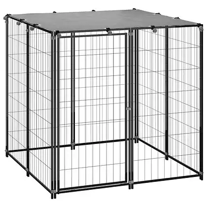 Outdoor Run Cage Dog Kennel 253x133x116 cm