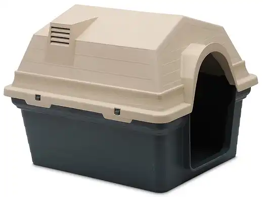 Plastic Outdoor Weatherproof Dog Kennel - 3 Sizes Available