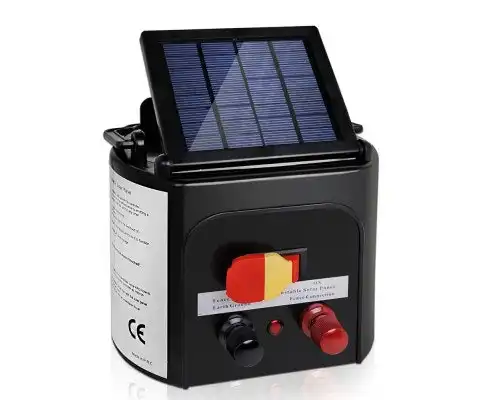 5km Solar Electric Fence Charger Energiser