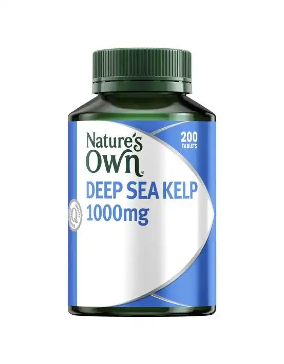 Nature's Own Kelp 1000Mg 200 Tablets