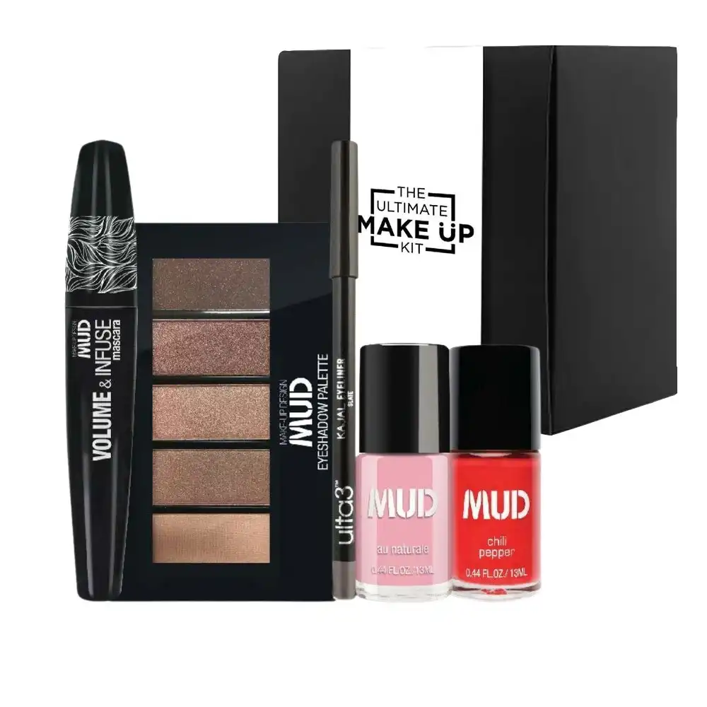 The Ultimate Make Up Kit Essentials Edition for Eyes and Nails MUD Makeup Design