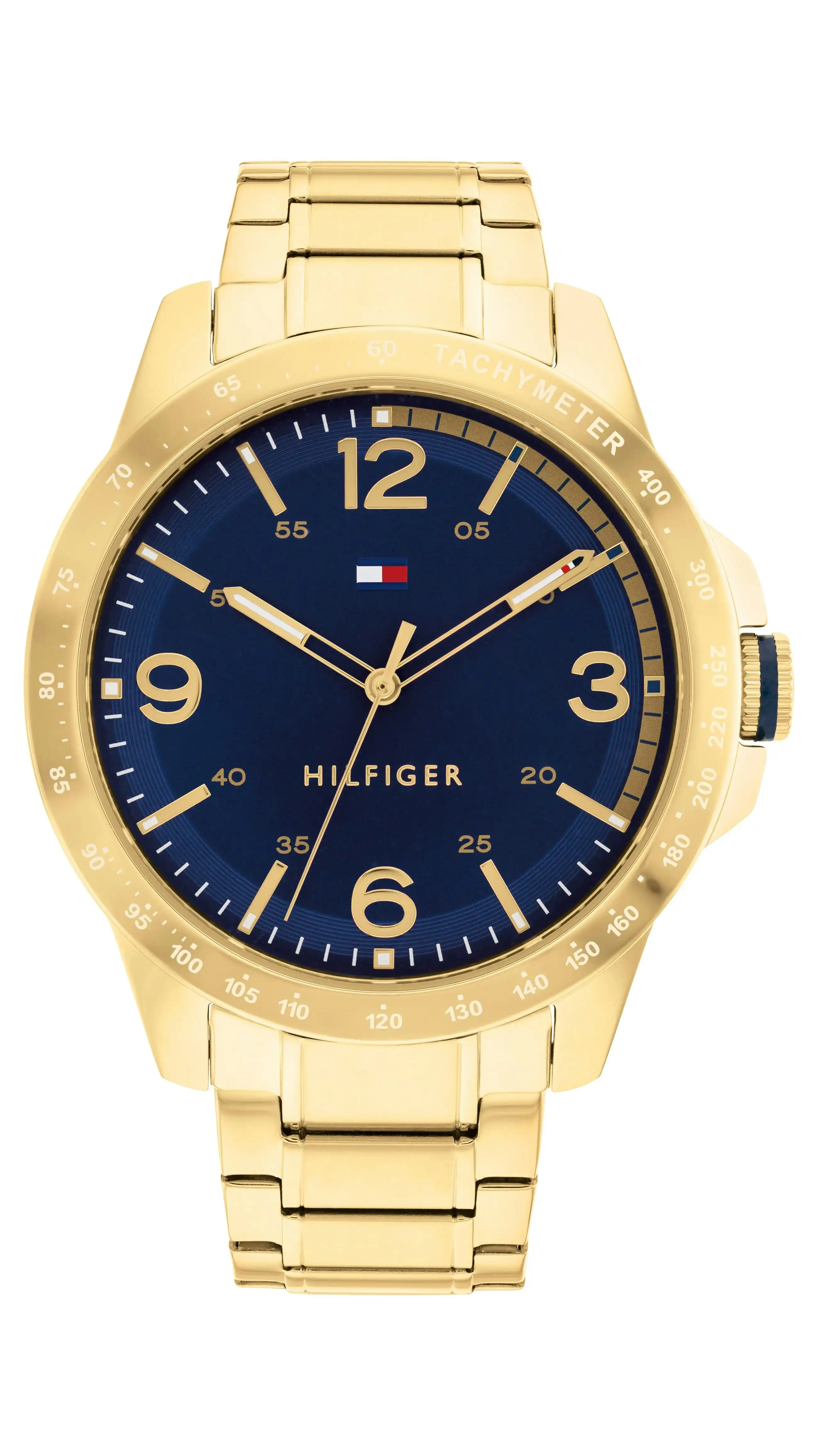 Tommy Hilfiger Tony Blue and Gold Men's Watch 1710472