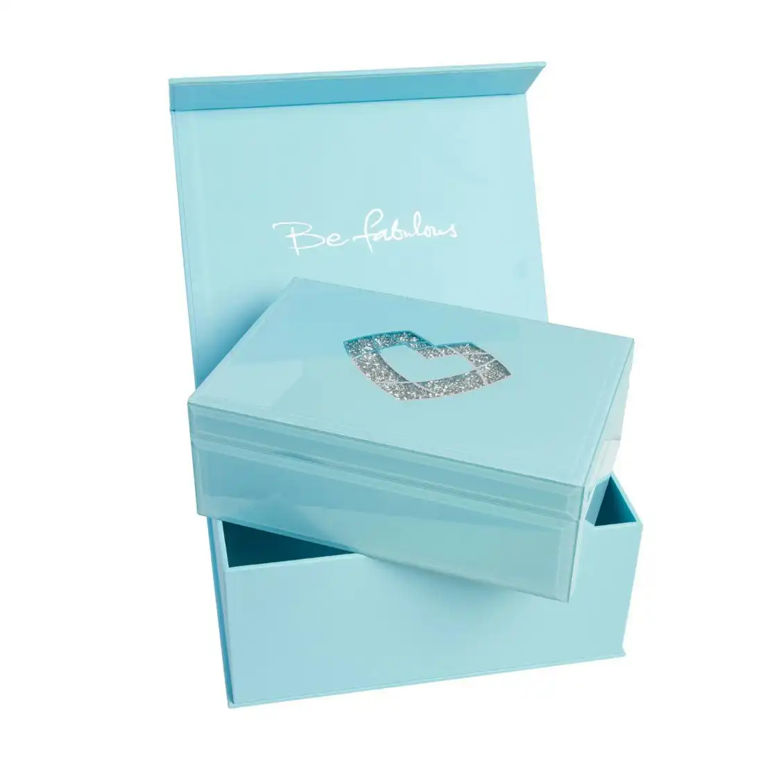 Bevilles Feel Fabulous Crystal Jewellery Box
