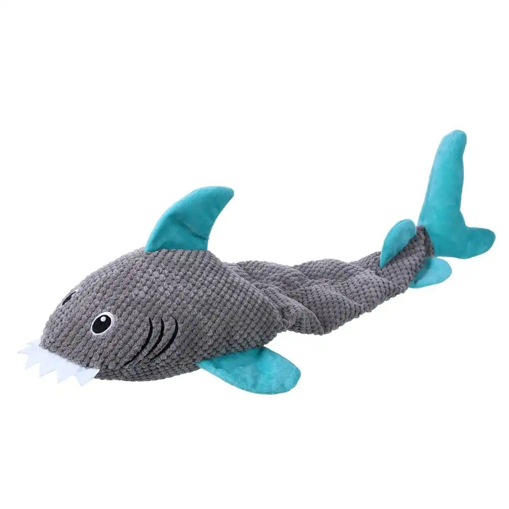 Paws & Claws 66cm Aquatic Animals Giant Squeaky Shark Soft/Plush Toy Dog/Cat/Pet
