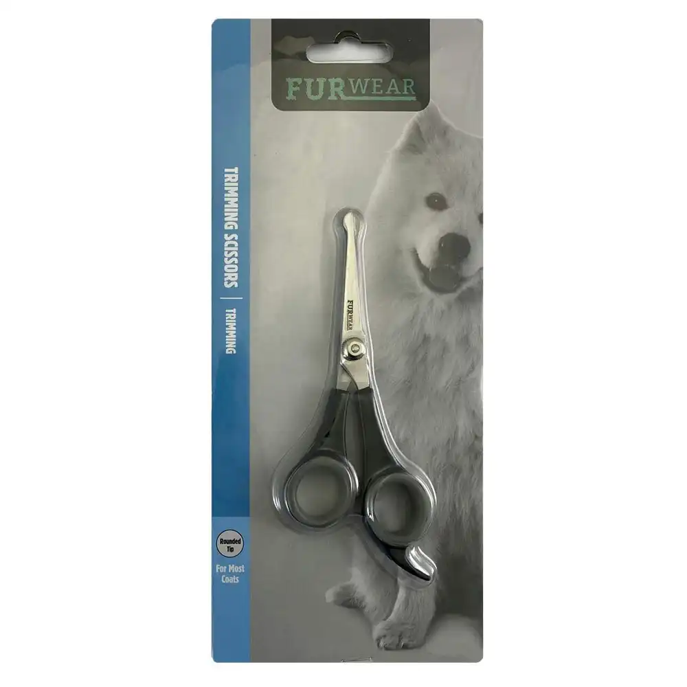 Furwear Trimming/Grooming Rounded Tip Safety Scissors Most Coats Pets/Dogs