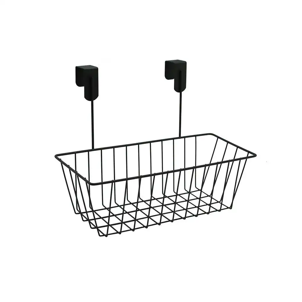 3x Boxsweden 28cm Wire Door Hanging Basket/Storage/Organiser/Rack/Caddy Assrted